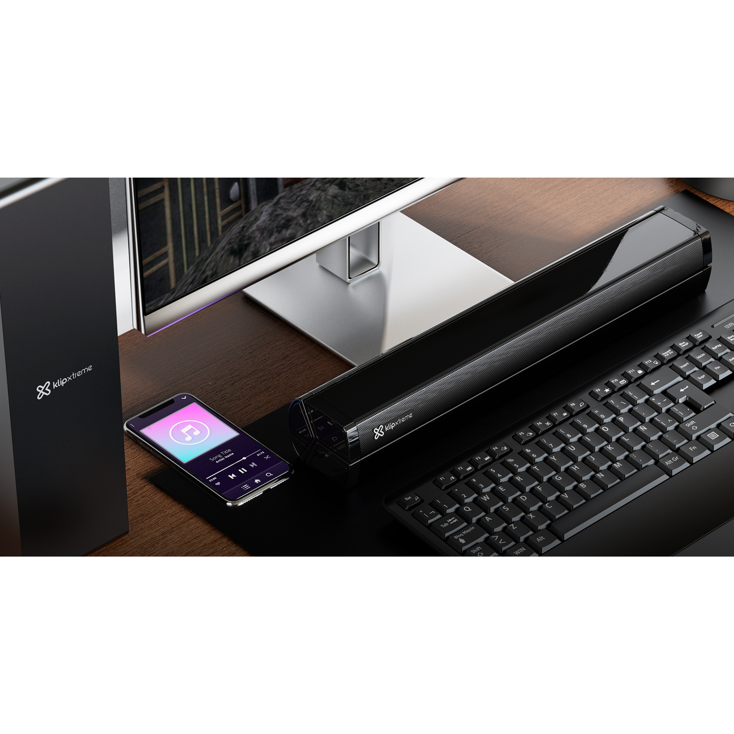 Barra de Sonido KlipXtreme ThunderZound KSB-050 Negro-5