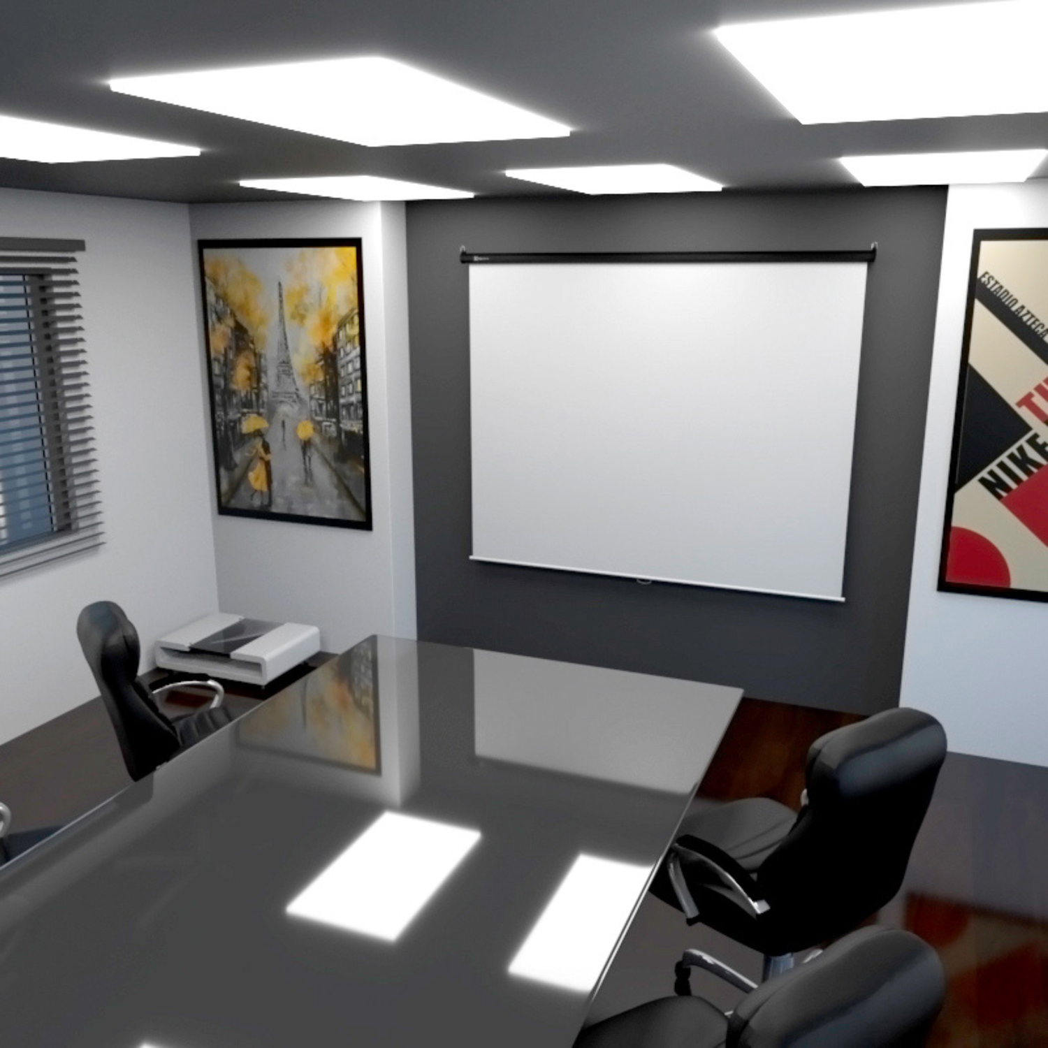 Klip Xtreme KPS-302 pantalla de proyección 2,18 m (86")-3