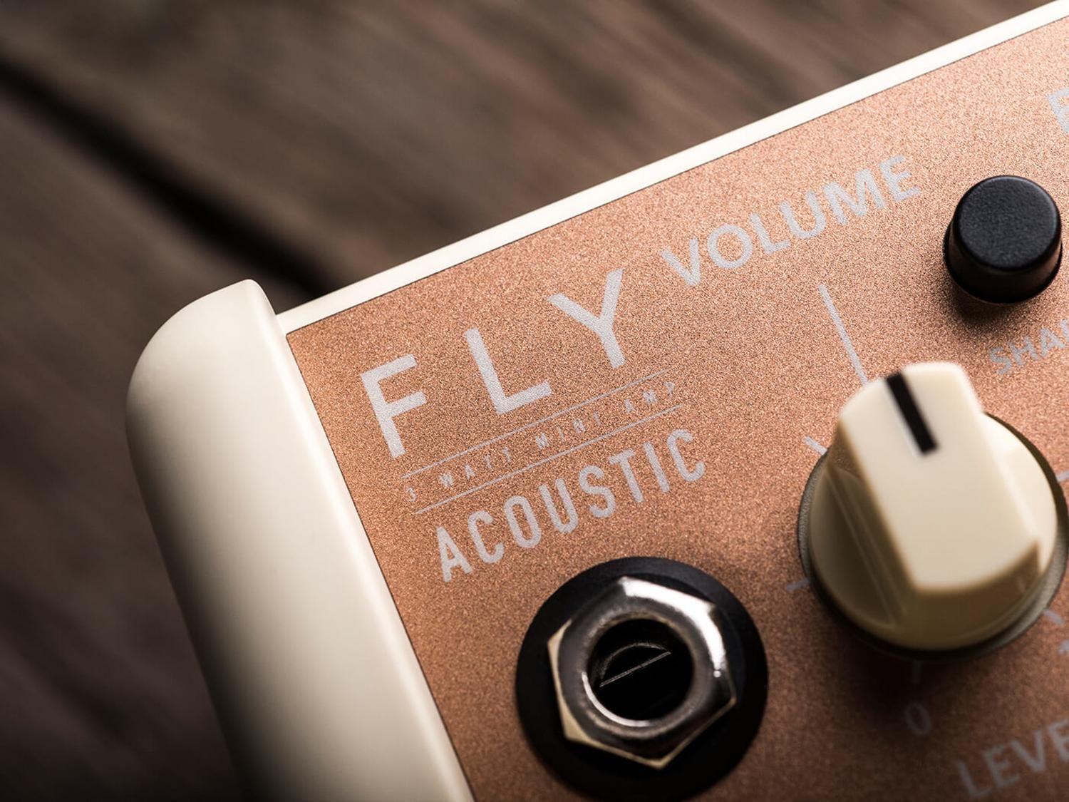 Mini Amplificador Guitarra Acústica Fly 3 Combo 3W-6
