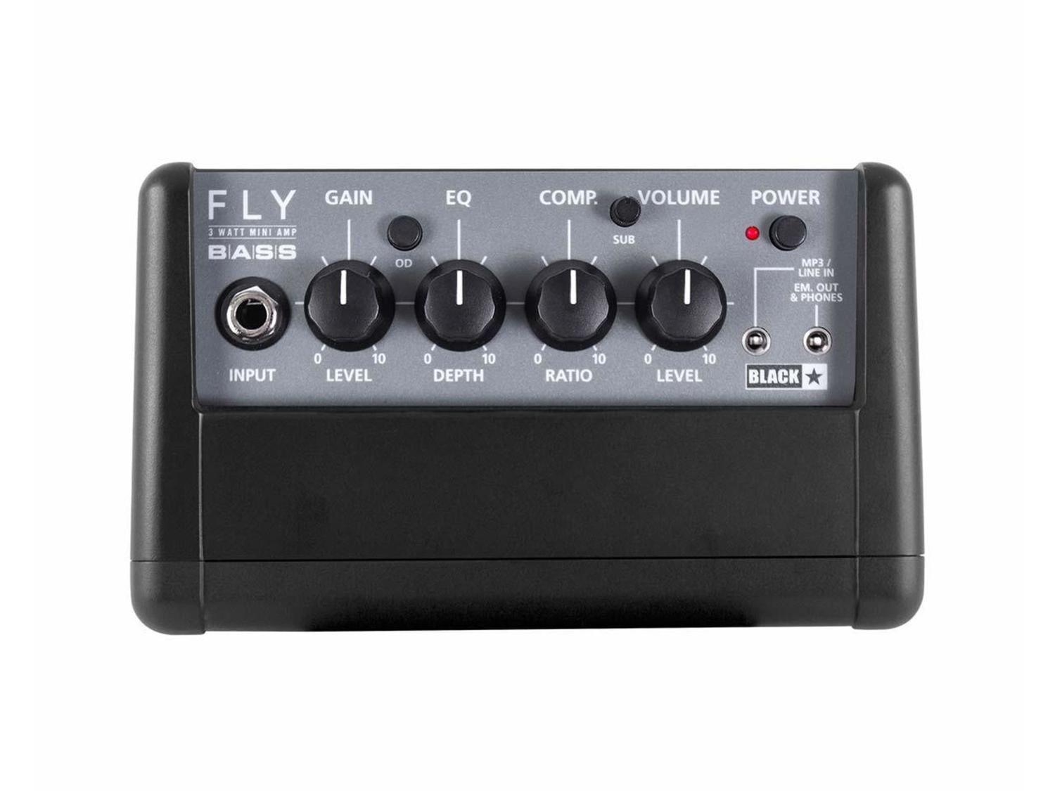 Pack Mini Amplificador para Bajo Fly 3 Bass con extensión-1