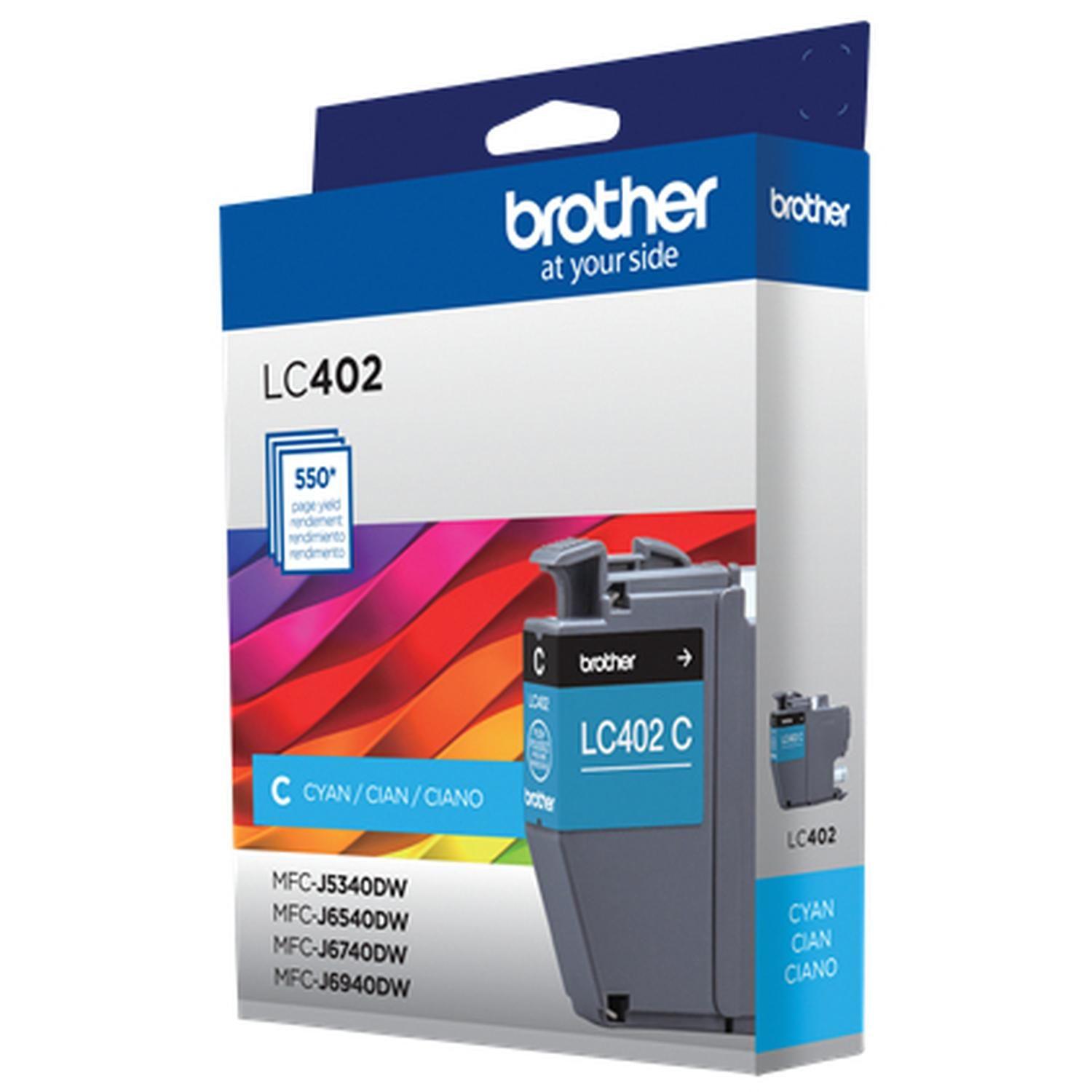 Cartucho de Tinta LC402CS Rendimiento estándar Cian-4