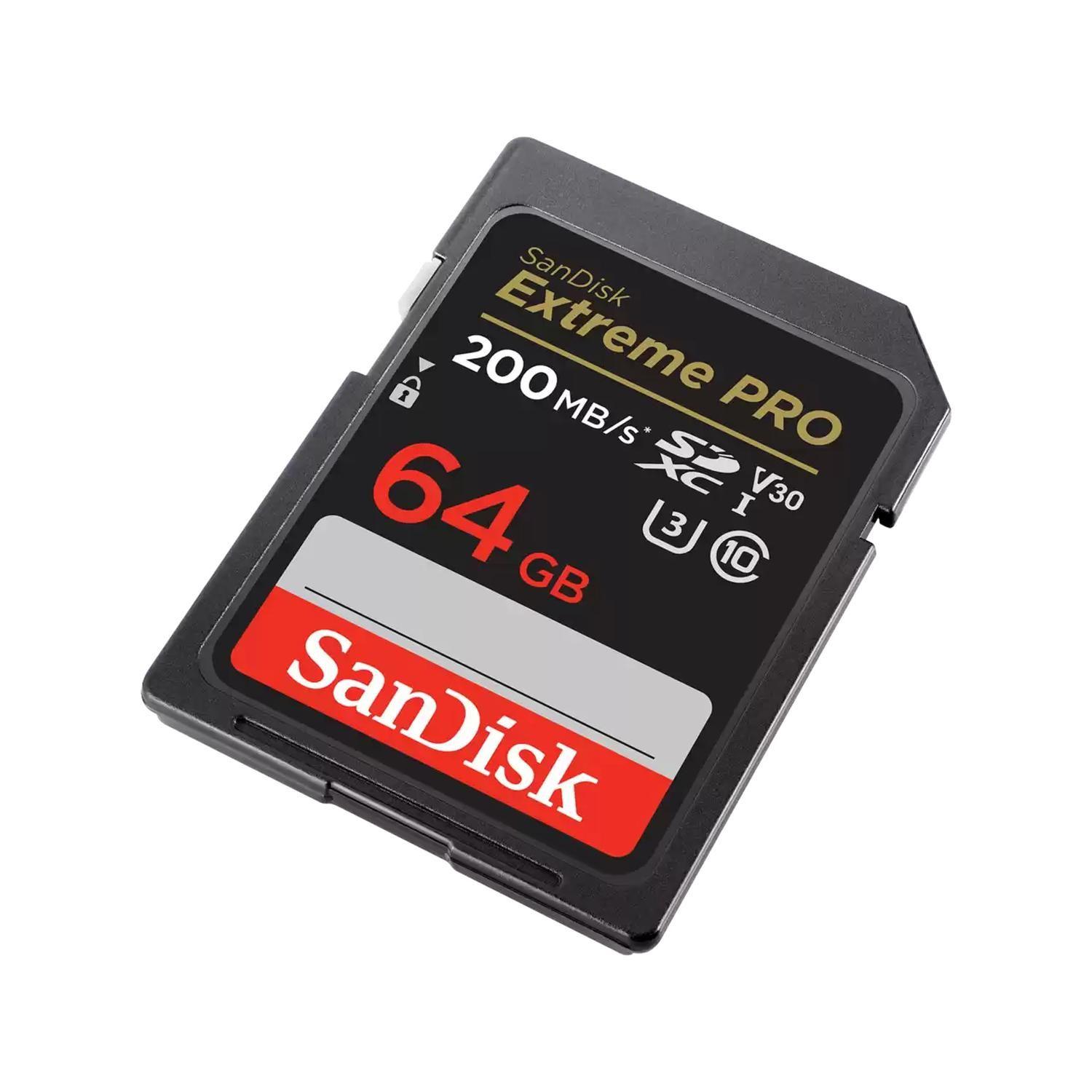 Tarjeta Extreme PRO 64 GB SDXC Clase 10-2