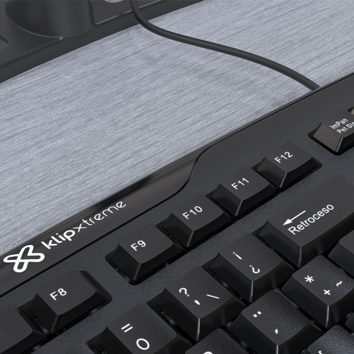 Teclado USB Esencial Klip Xtreme KKS-050S Negro-2