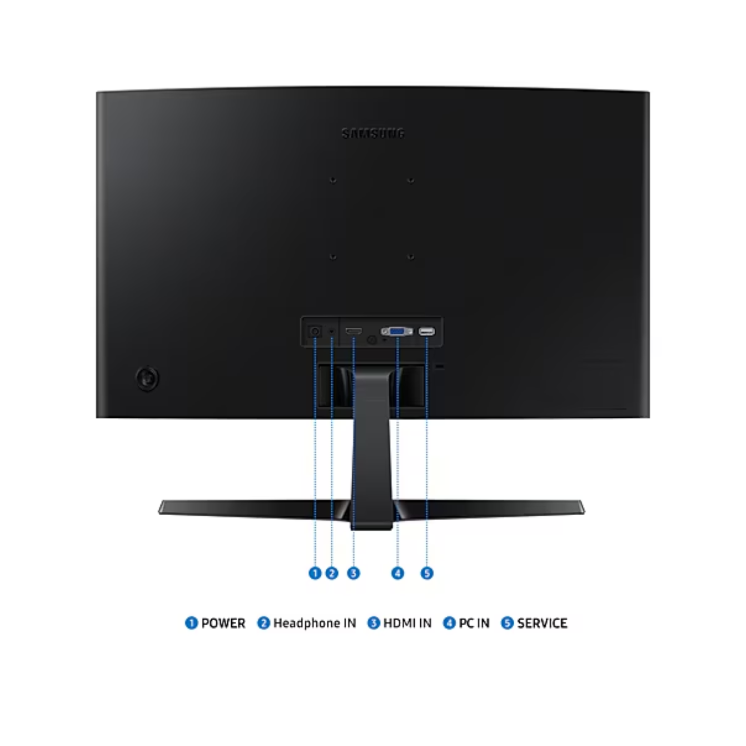 Monitor Curvo Samsung S36GD Essential S3 Full HD 24-4
