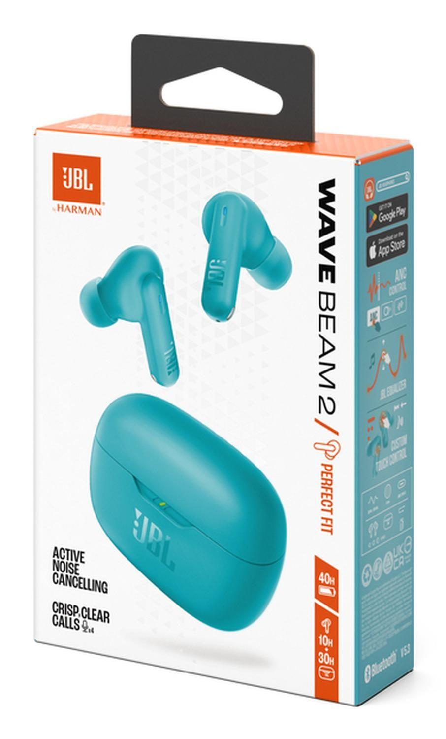 Audífonos Inalámbricos JBL Wave Beam 2 Azul-4