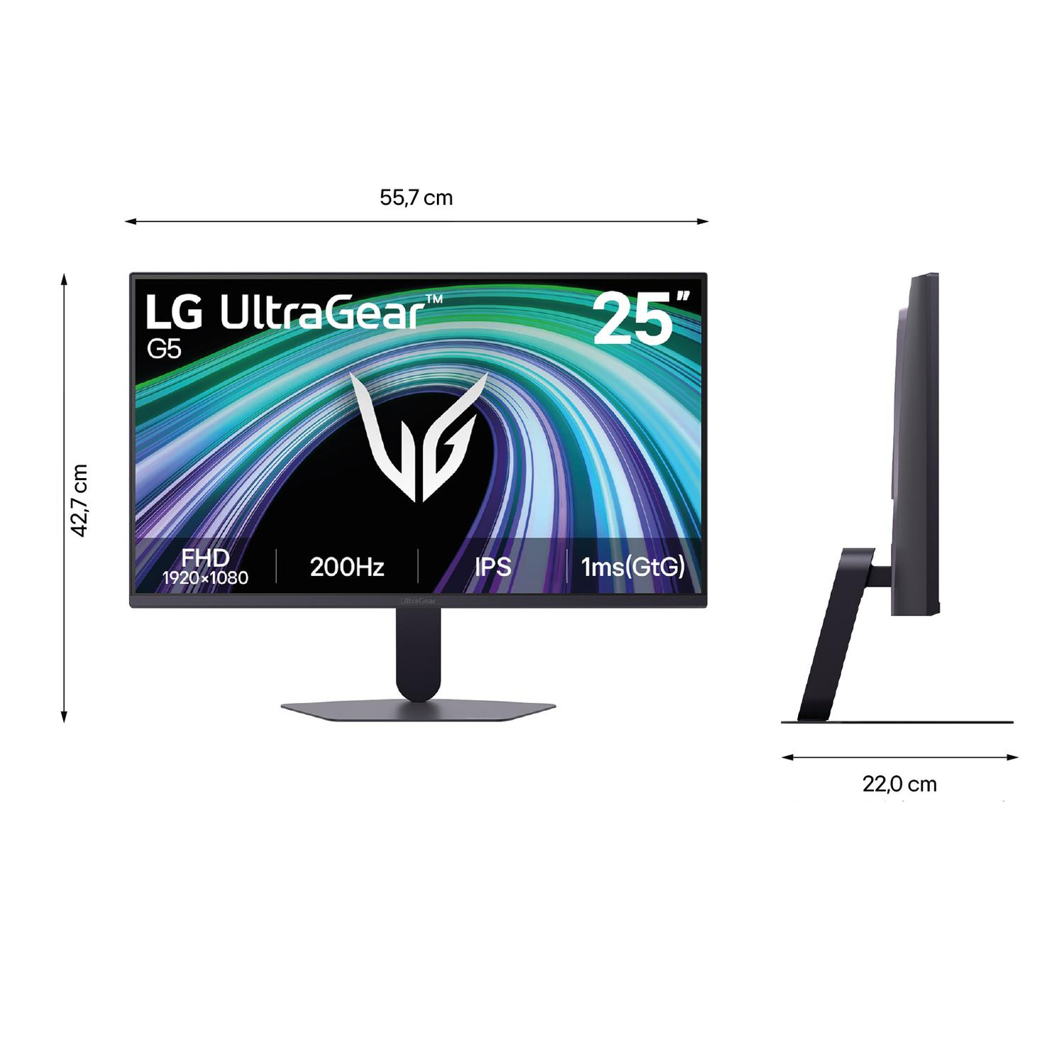 Monitor LG UltraGear 25G523B-B 25" IPS FHD 200Hz-4