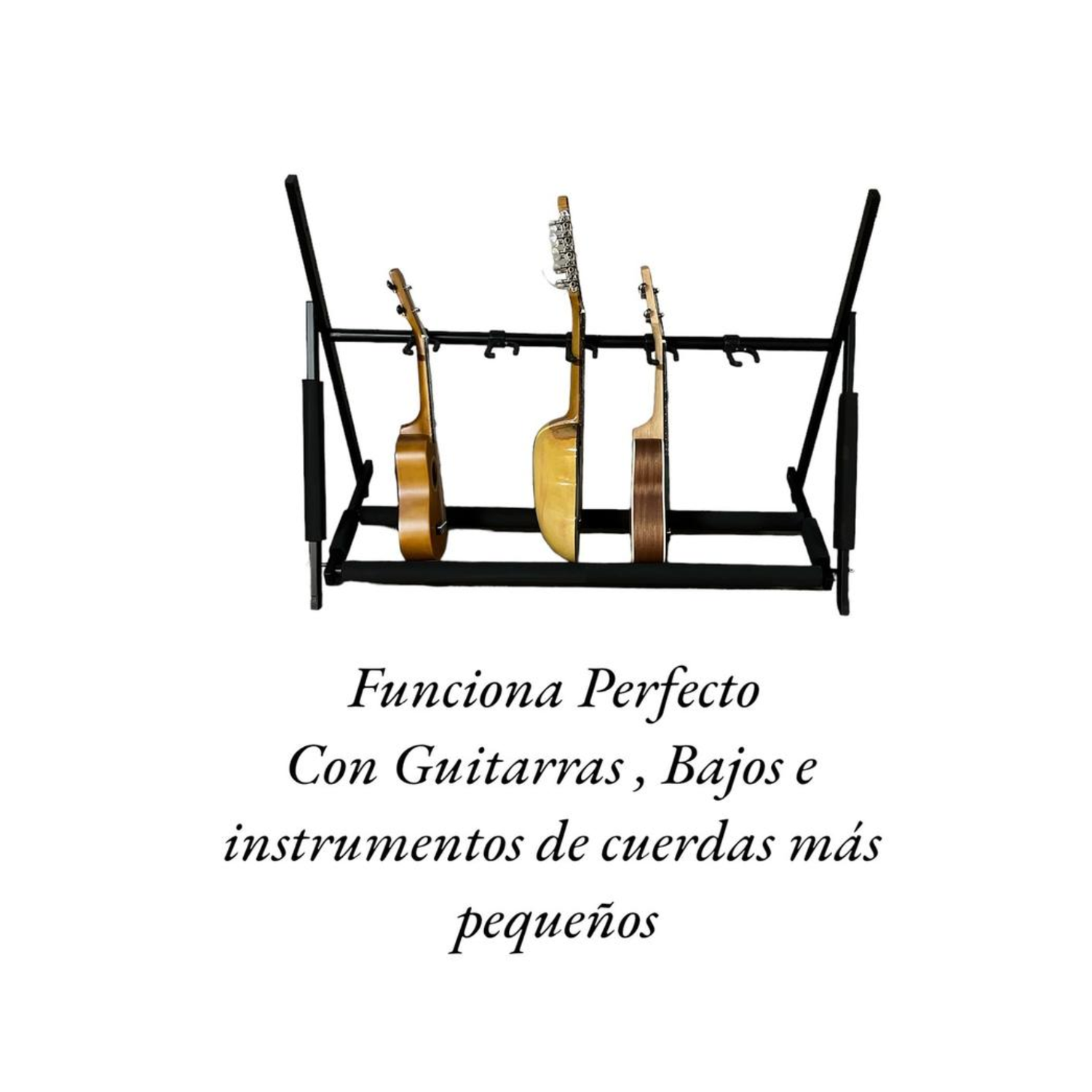 Rack para Guitarra 5 Lugares Hamilton Negro-3