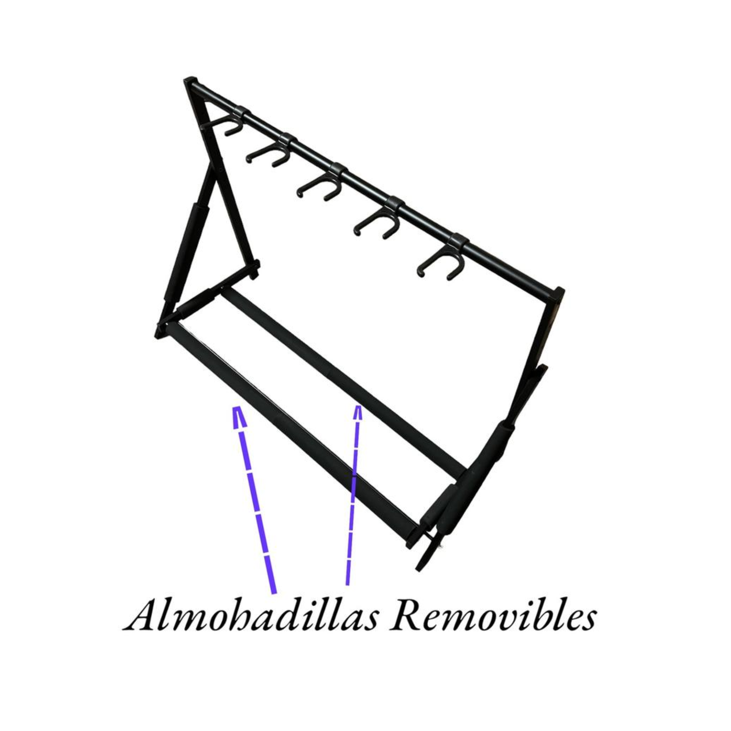 Rack para Guitarra 5 Lugares Hamilton Negro-9