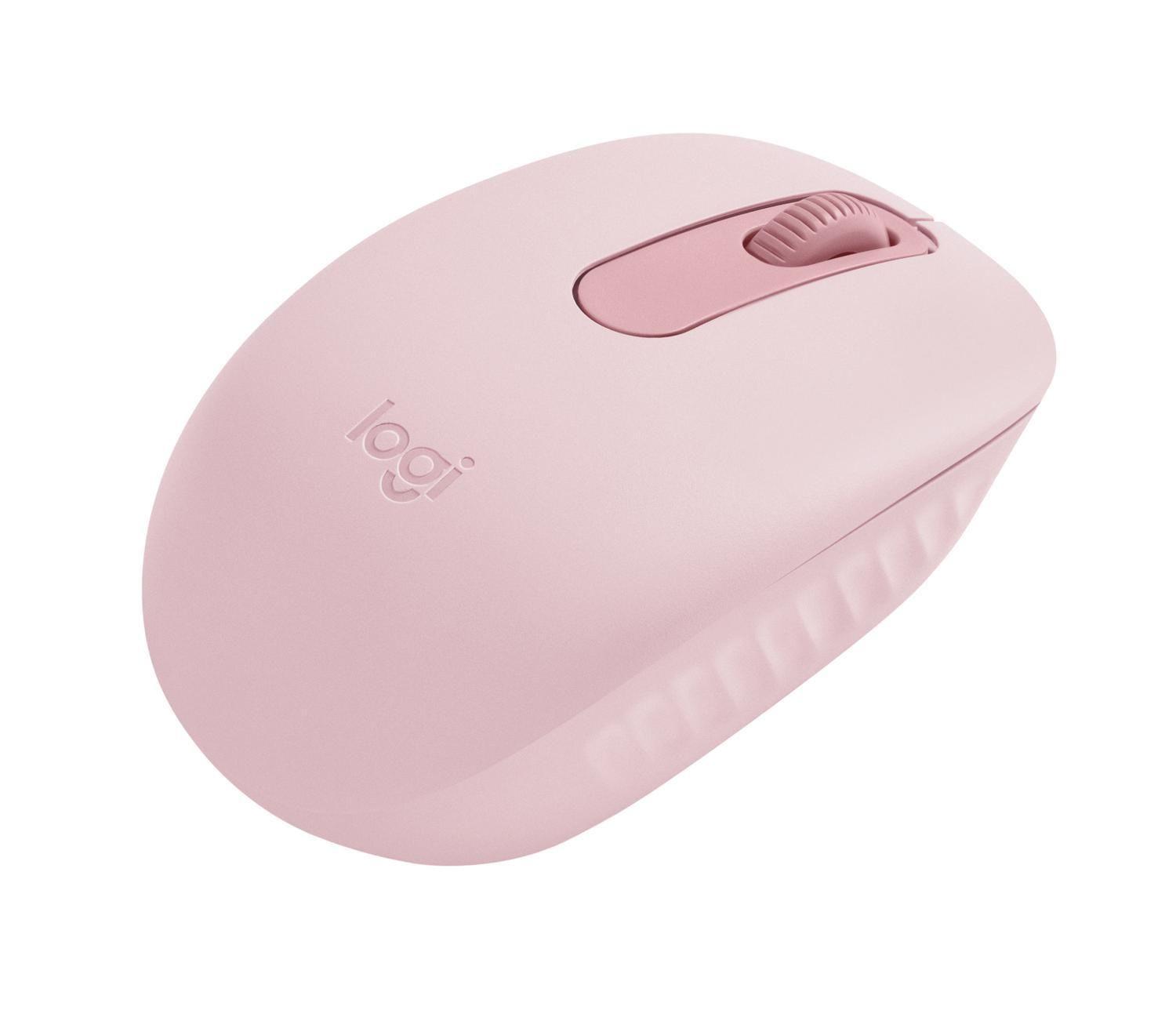 Mouse Bluetooth Logitech M196 Rosado-1