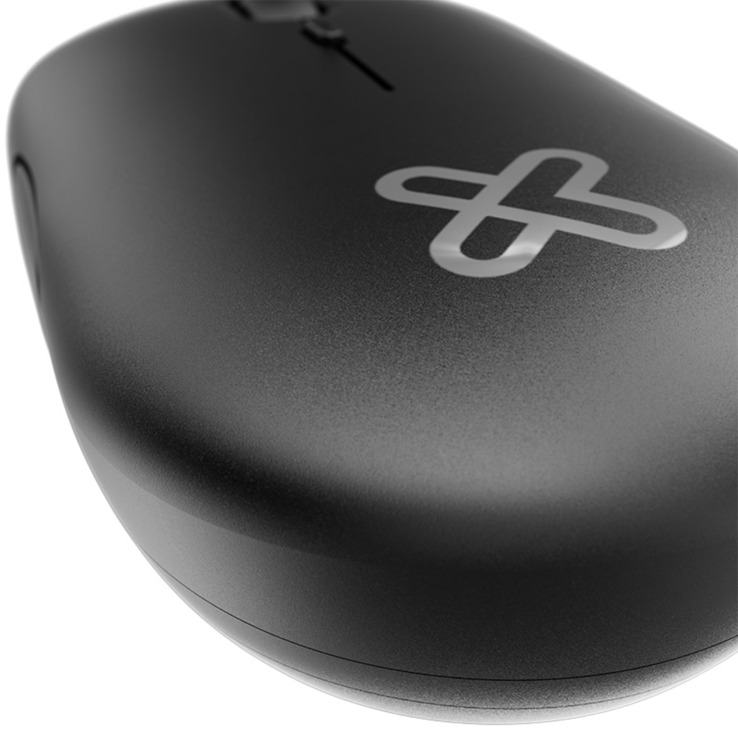 Mouse Inalámbrico SlimSurfer 4 Botones Ultra Portátil Negro-2