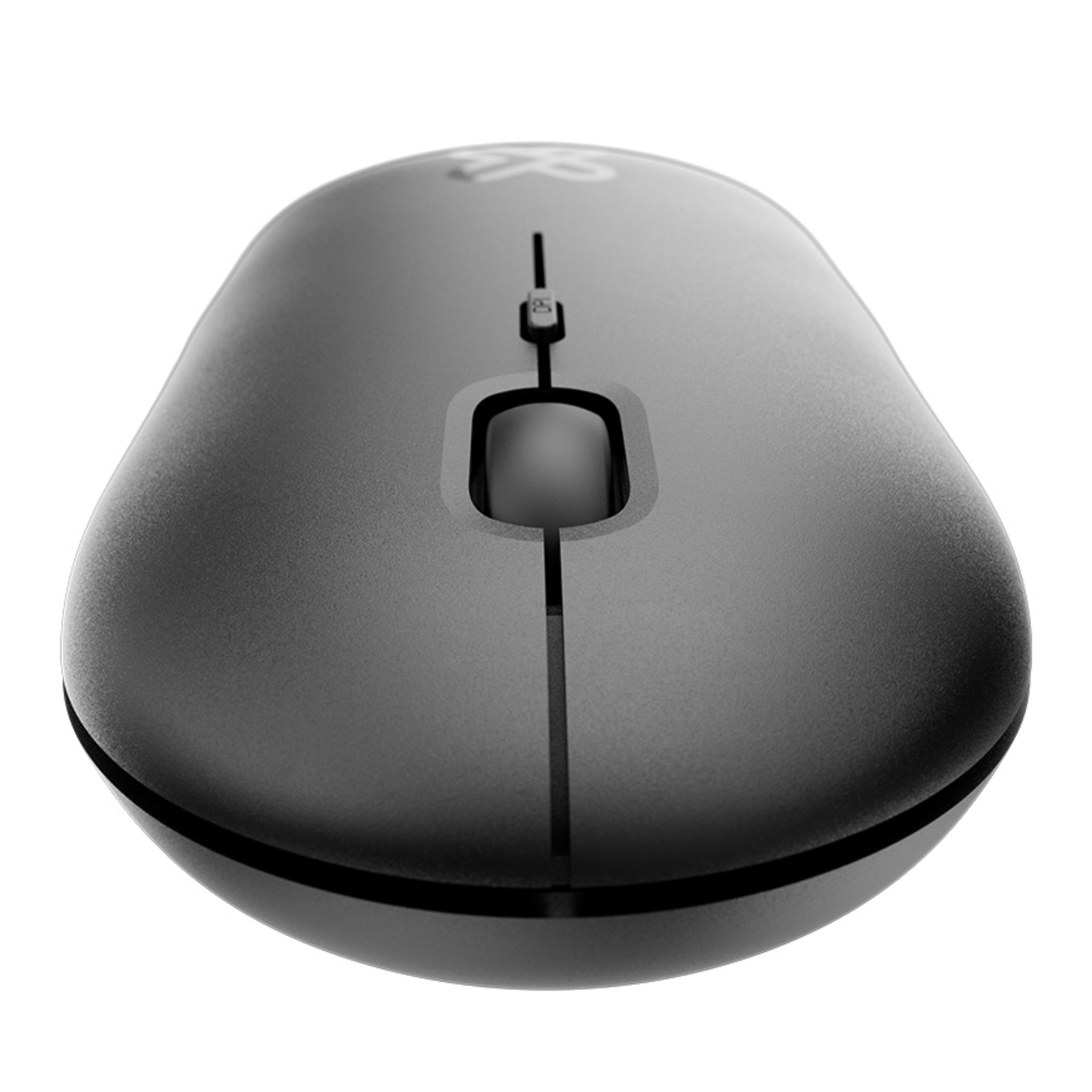 Mouse Inalámbrico SlimSurfer 4 Botones Ultra Portátil Negro-4