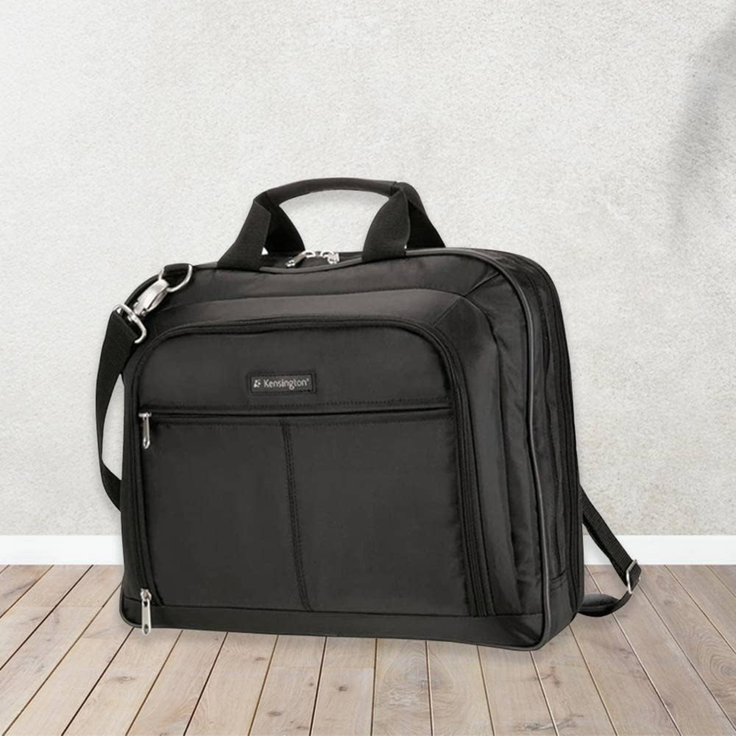 Maletín para Notebook 15.4" Tipo Mensajero Negro-2