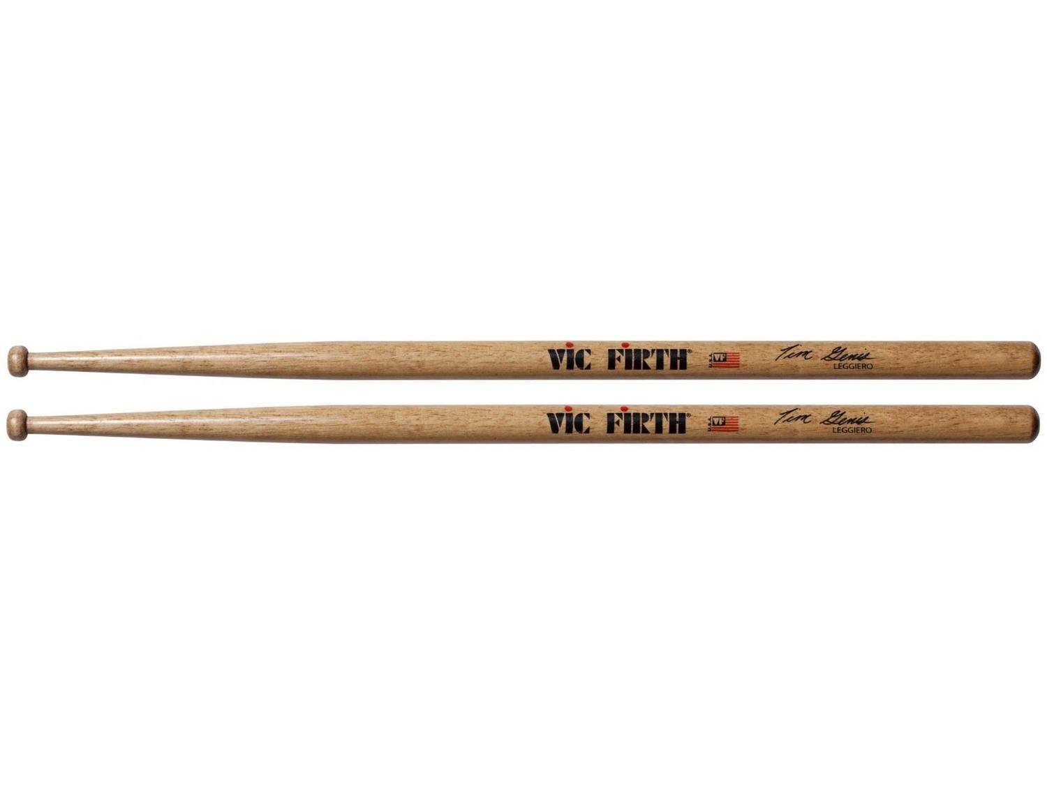 Baquetas Batería Serie Autografiados/Tim Genis Leggiero Vic Firth-0