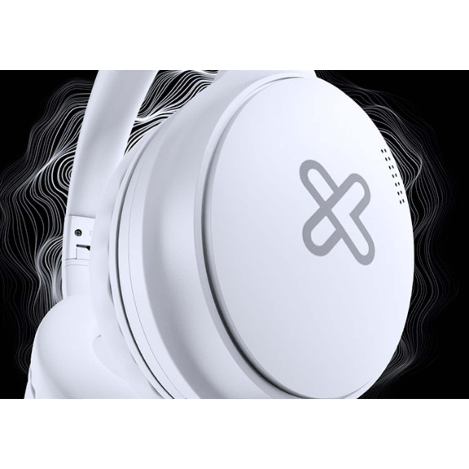 Audífonos Klip Xtreme Escape ANC Bluetooth 32h Blanco-2