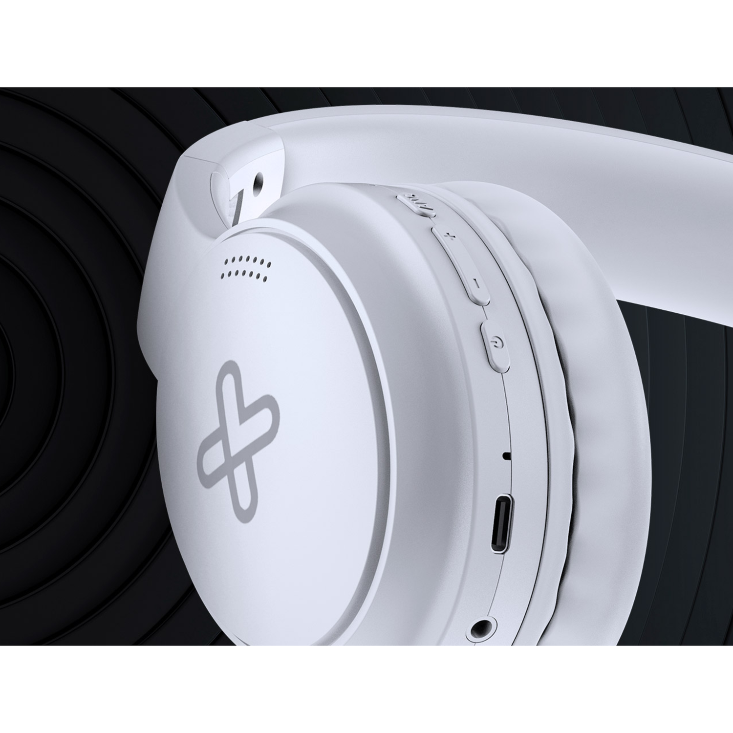 Audífonos Klip Xtreme Escape ANC Bluetooth 32h Blanco-3