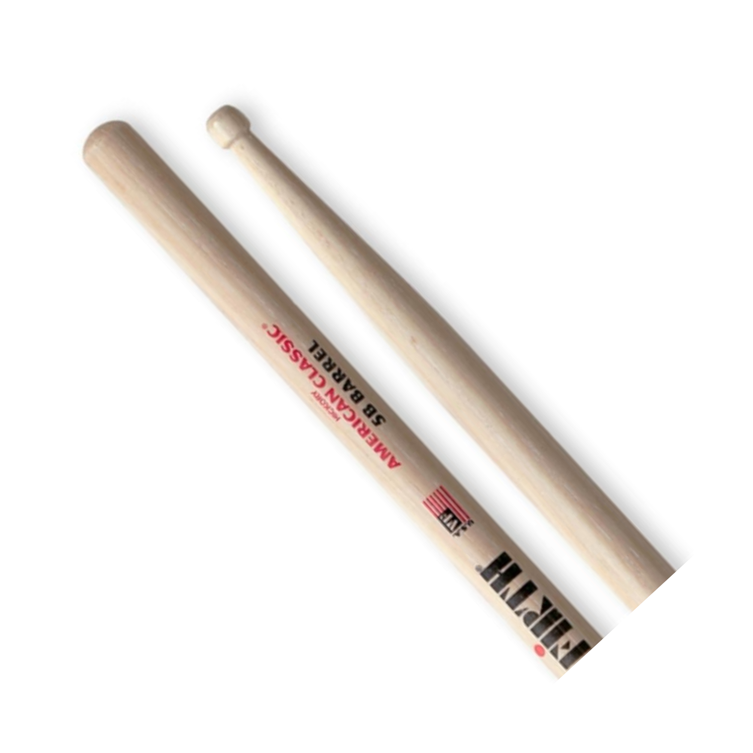 Baquetas Batería American Classic 5B c/Punta BARRIL Vic Firth-4