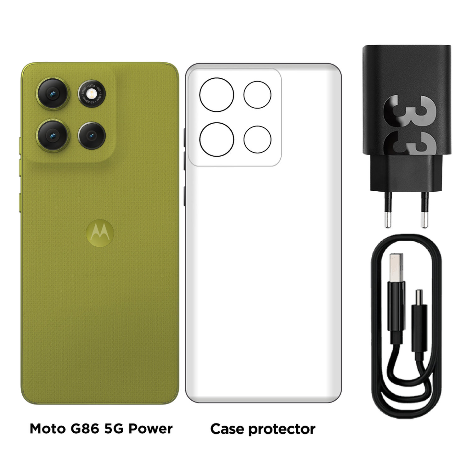 Smartphone Moto G86 5G 256GB 8GB 6.6" Verde-2