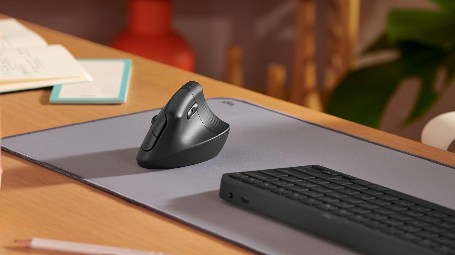 Mouse Logitech Lift Inalámbrico Grafito-5