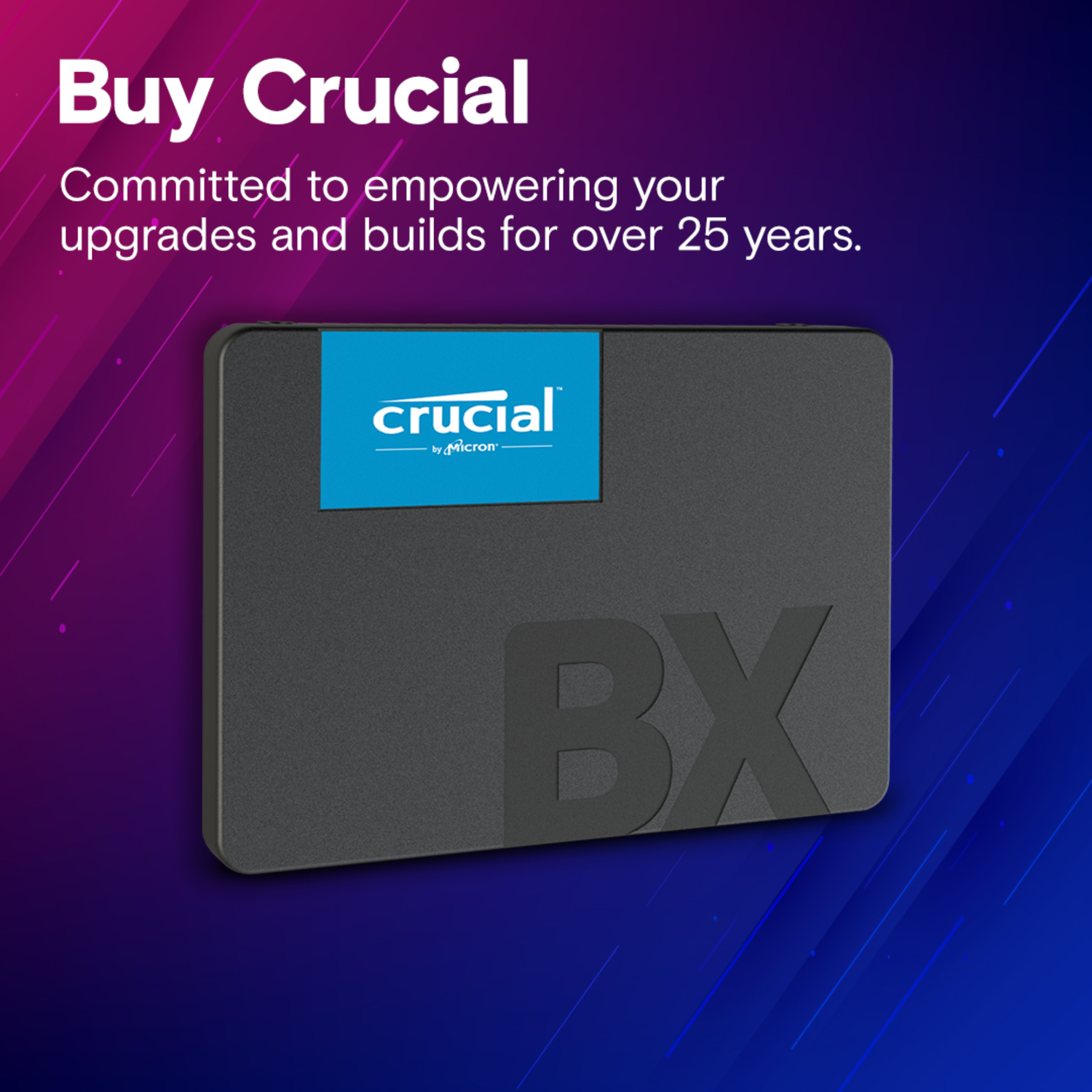 Disco de Estado Sólido SSD Crucial BX500 500 GB 2.5"-4