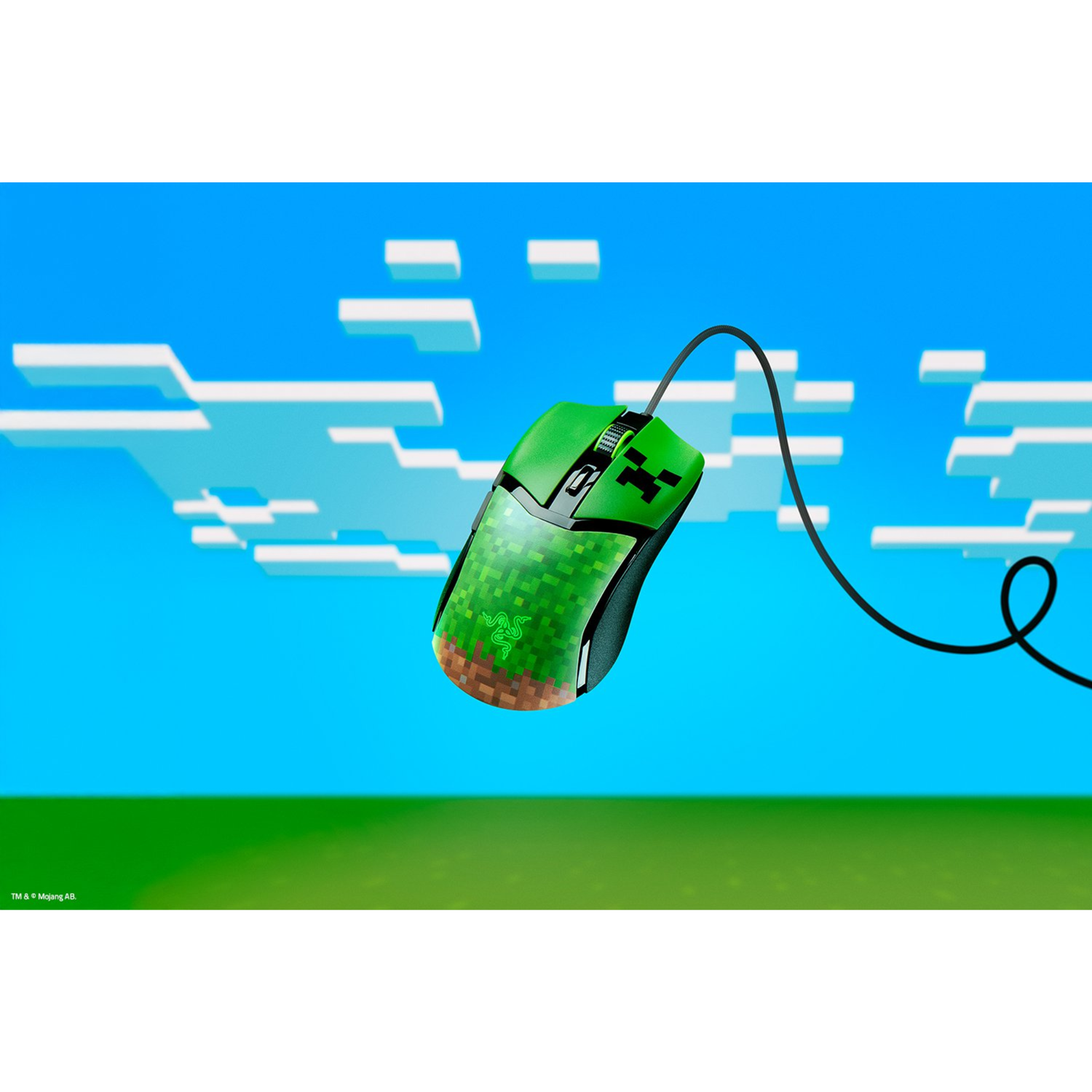 Mouse Gamer Razer Cobra Minecraft Edition RGB 8.500 DPI-2