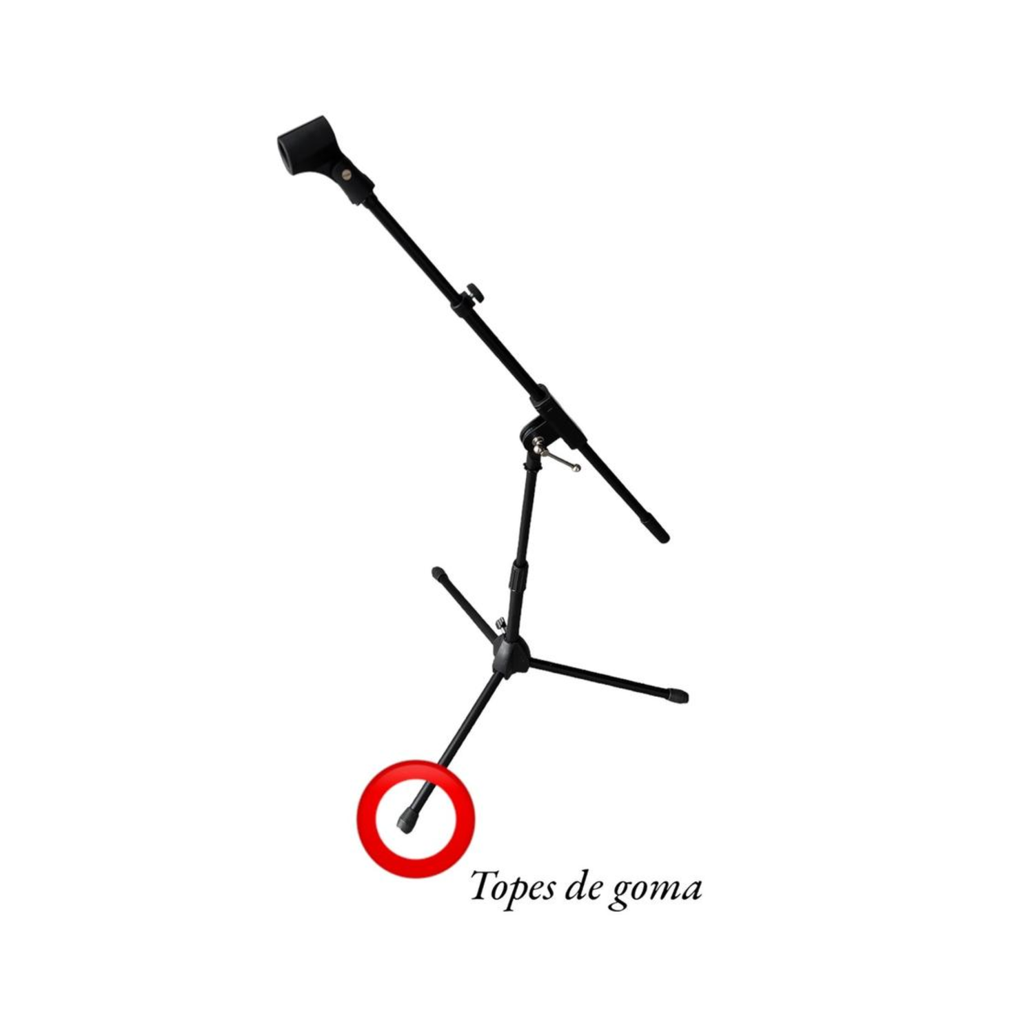 Soporte para Micrófono Hamilton KB103M Boom Negro-3