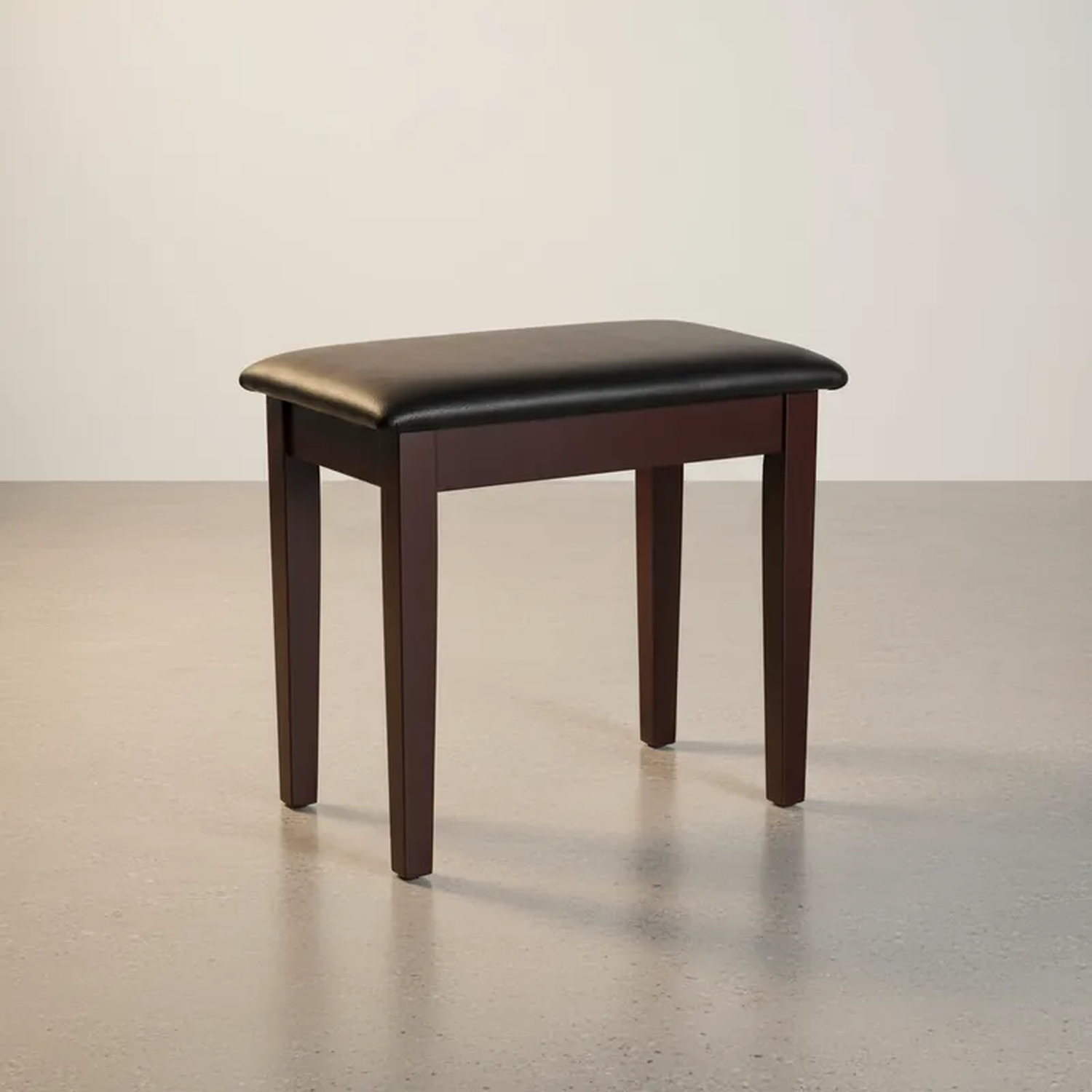 Taburete Piano con Cajón KPB01 Madera Acolchado-3