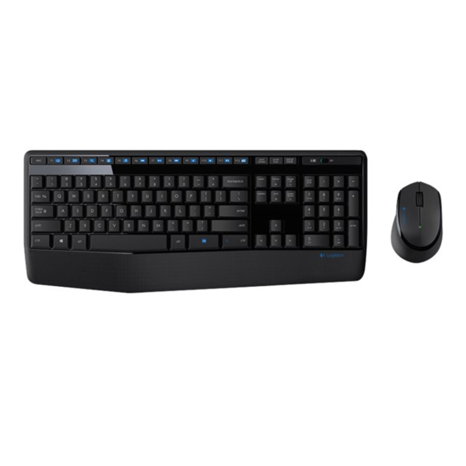 Combo de Teclado y Mouse MK345 inalámbrico Negro-2