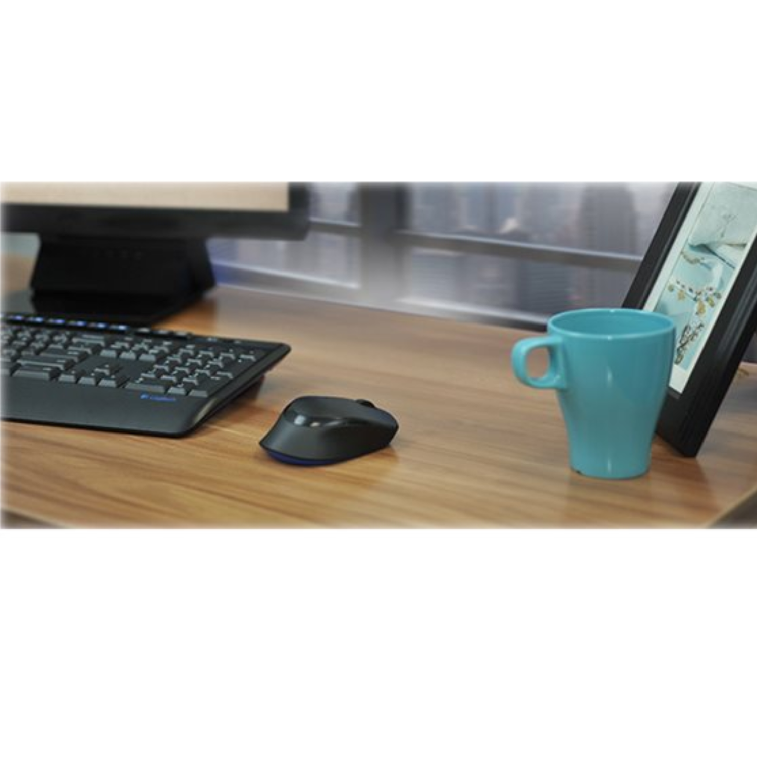 Combo de Teclado y Mouse MK345 inalámbrico Negro-3