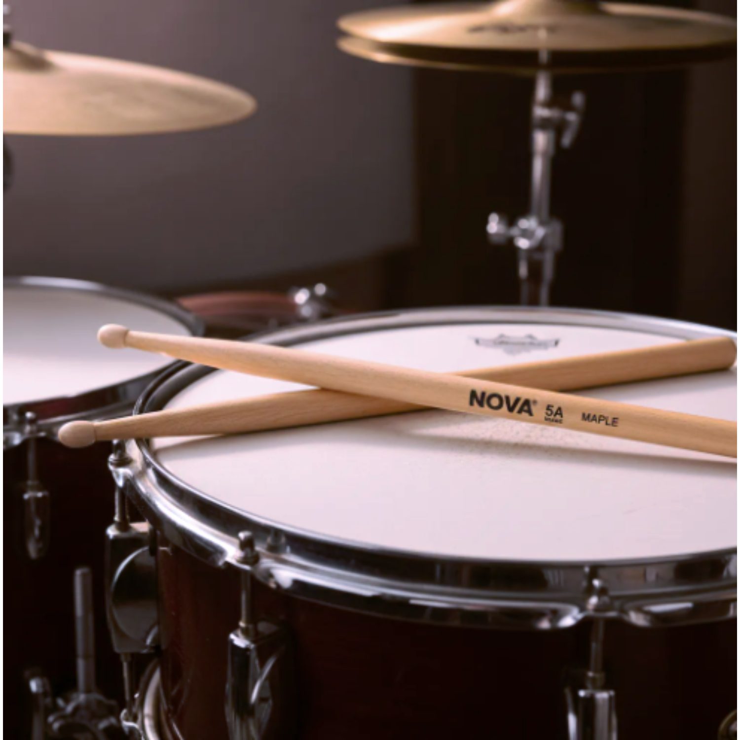 Baquetas Vic Firth Nova NM5AN Maple 5A Punta Nylon-1