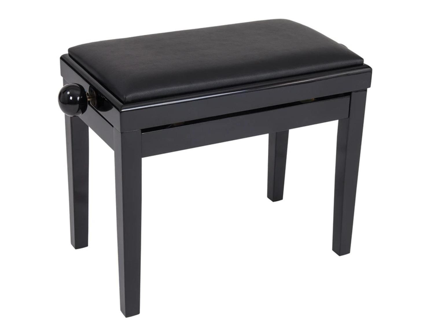 Taburete para Piano Ajustable con Cajón-0
