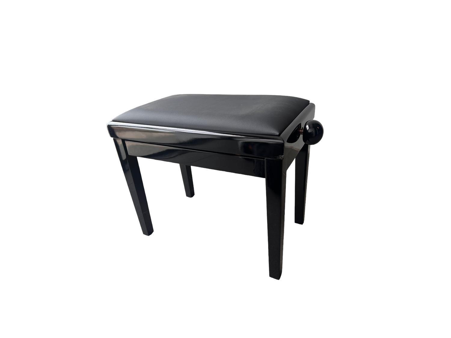 Taburete para Piano Ajustable con Cajón-6