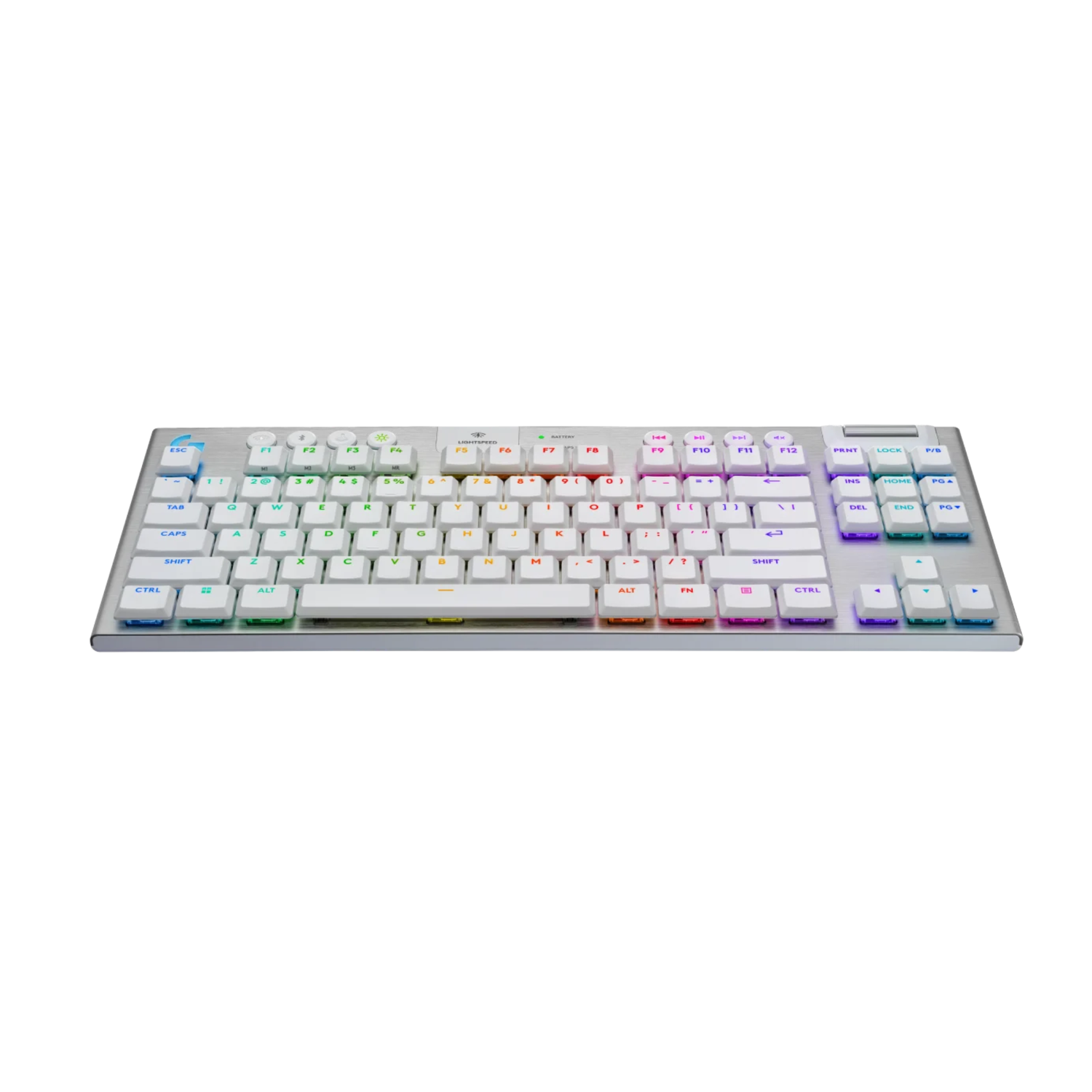 Teclado Gamer Inalámbrico Logitech G915 X TKL Blanco-1