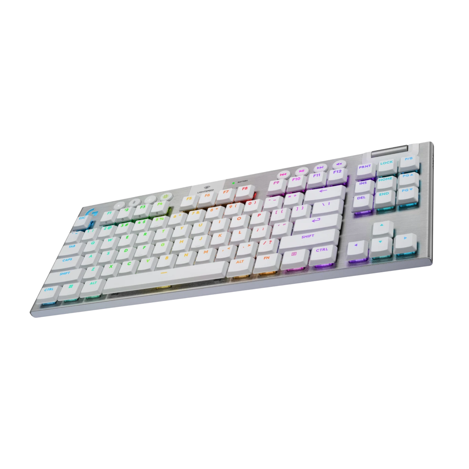 Teclado Gamer Inalámbrico Logitech G915 X TKL Blanco-2