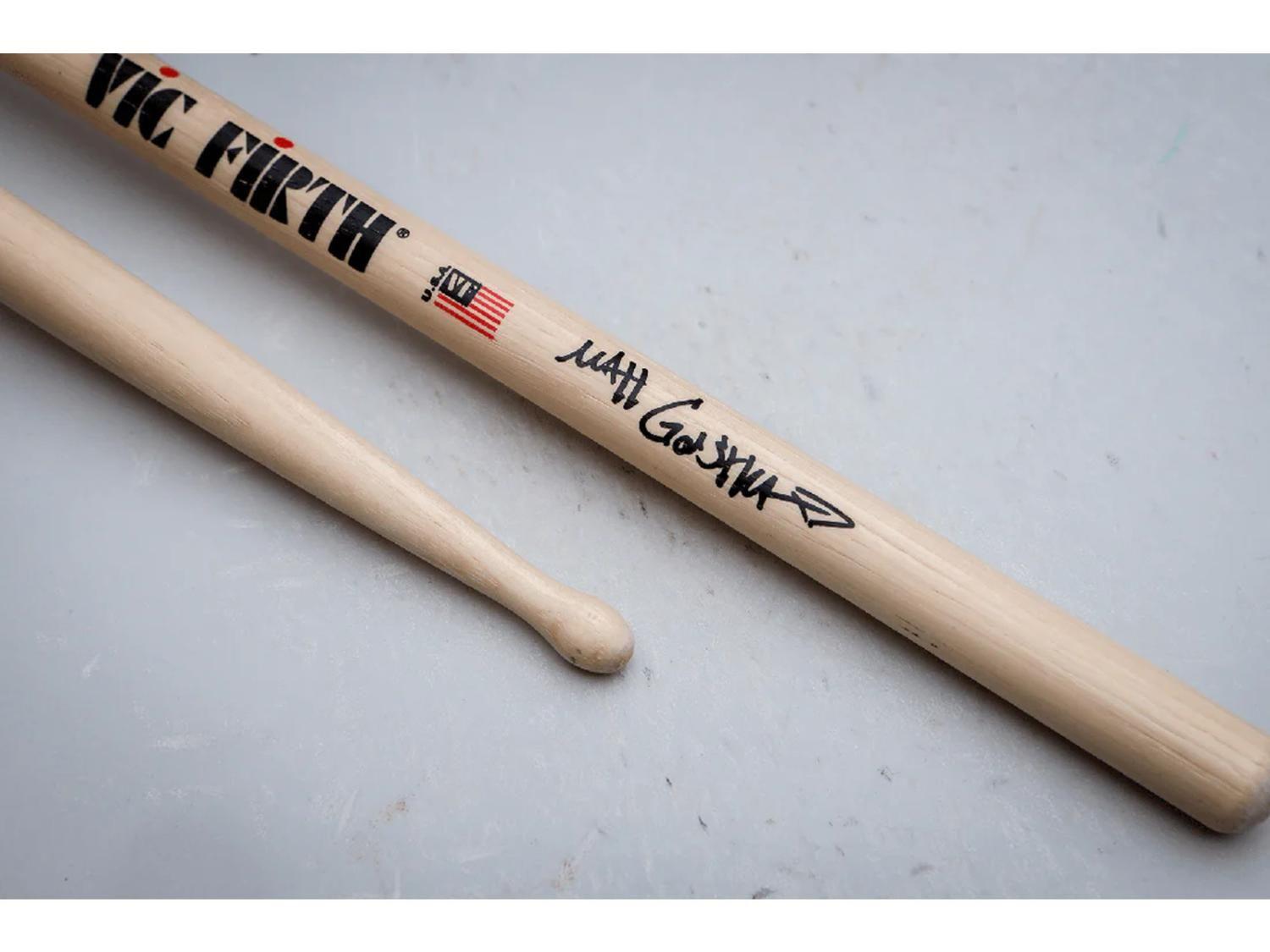 Baquetas Batería Serie Autografiados/Matt Garstka Vic Firth-4