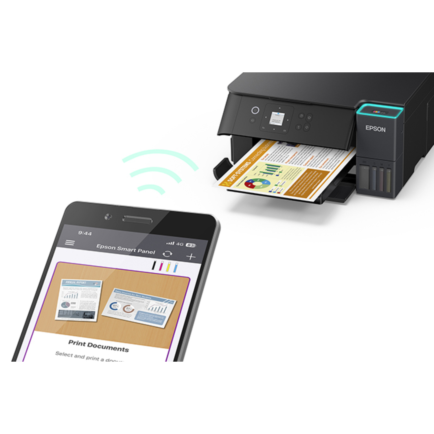 Impresora Multifuncional Epson EcoTank L4360 Wi-Fi Dúplex-2
