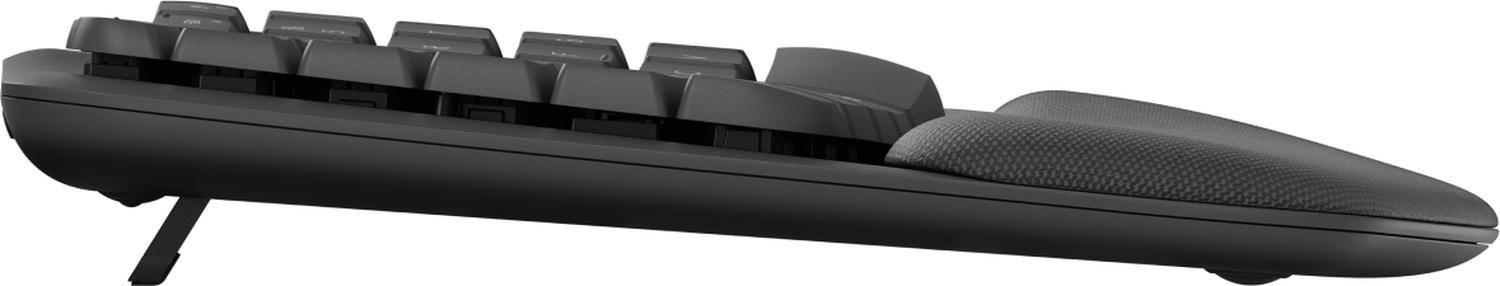 Teclado Wave Keys RF Inalámbrico + Bluetooth QWERTY Español Grafito-5