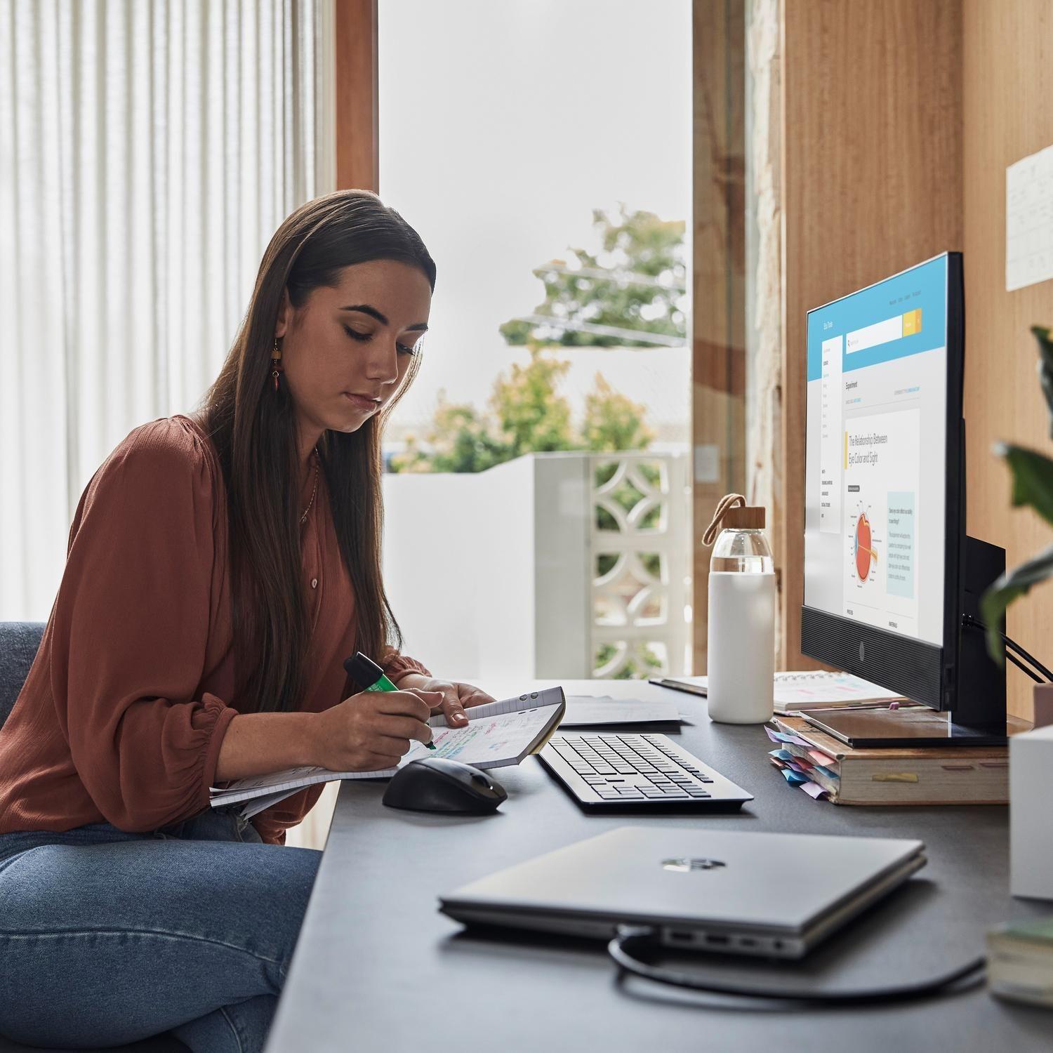 PC All in One HP ProOne 440 G9 i5-12500T Win11Pro 16GB 1TB 23.8"-6