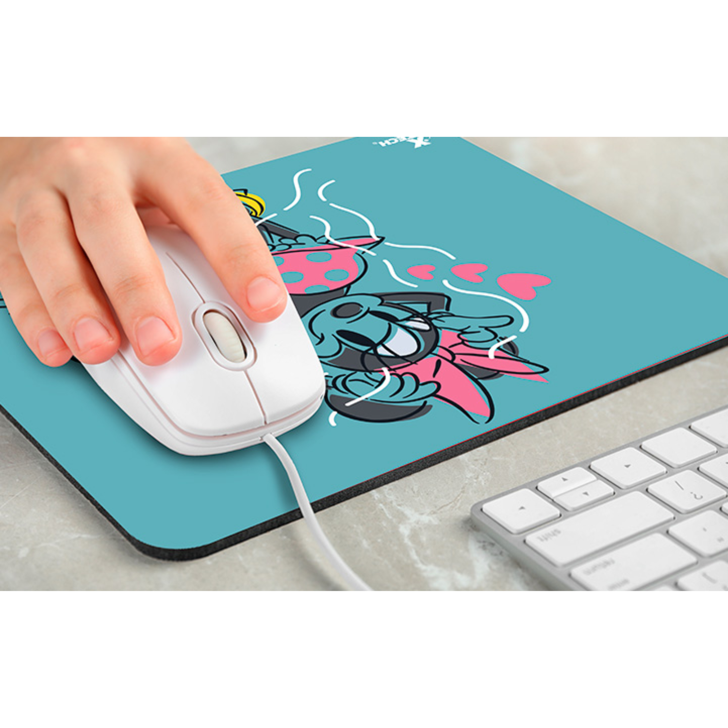 Mouse Pad Minnie Mouse Clásico 22x18cm-3