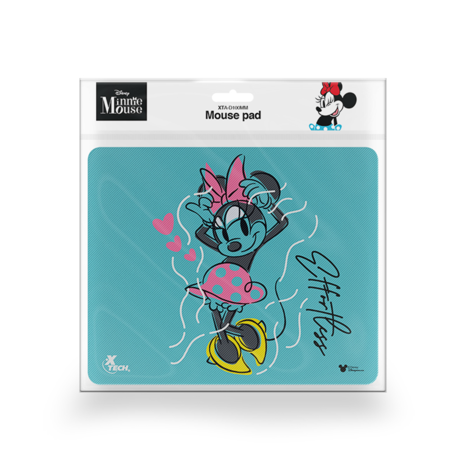 Mouse Pad Minnie Mouse Clásico 22x18cm-5
