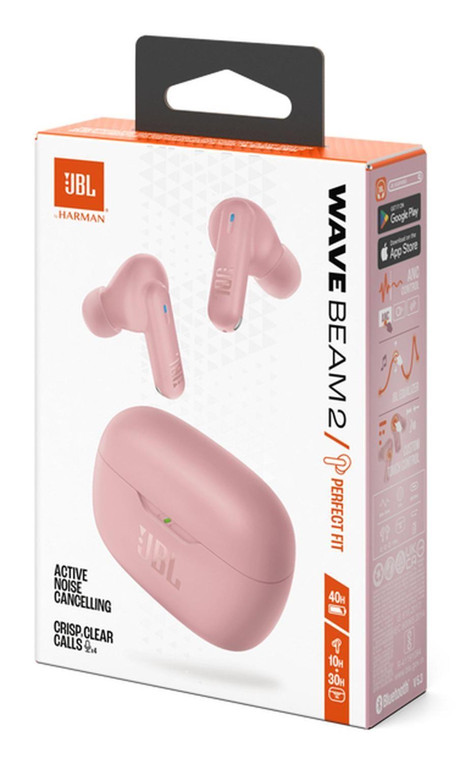 Audífonos Inalámbricos JBL Wave Beam 2 Rosa-9