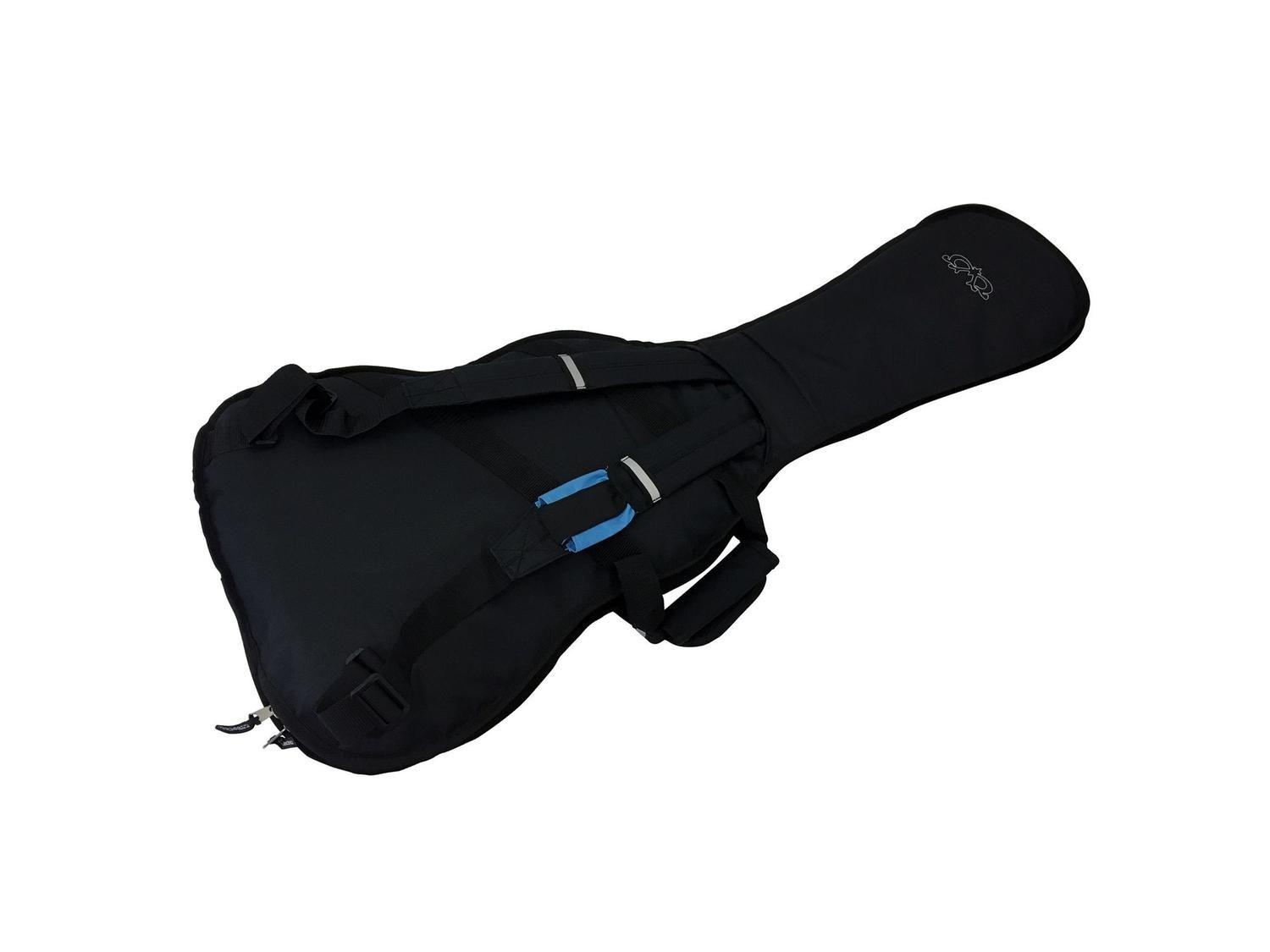 Funda para Guitarra largo 106 relleno 10mm Black/Turquoise-1
