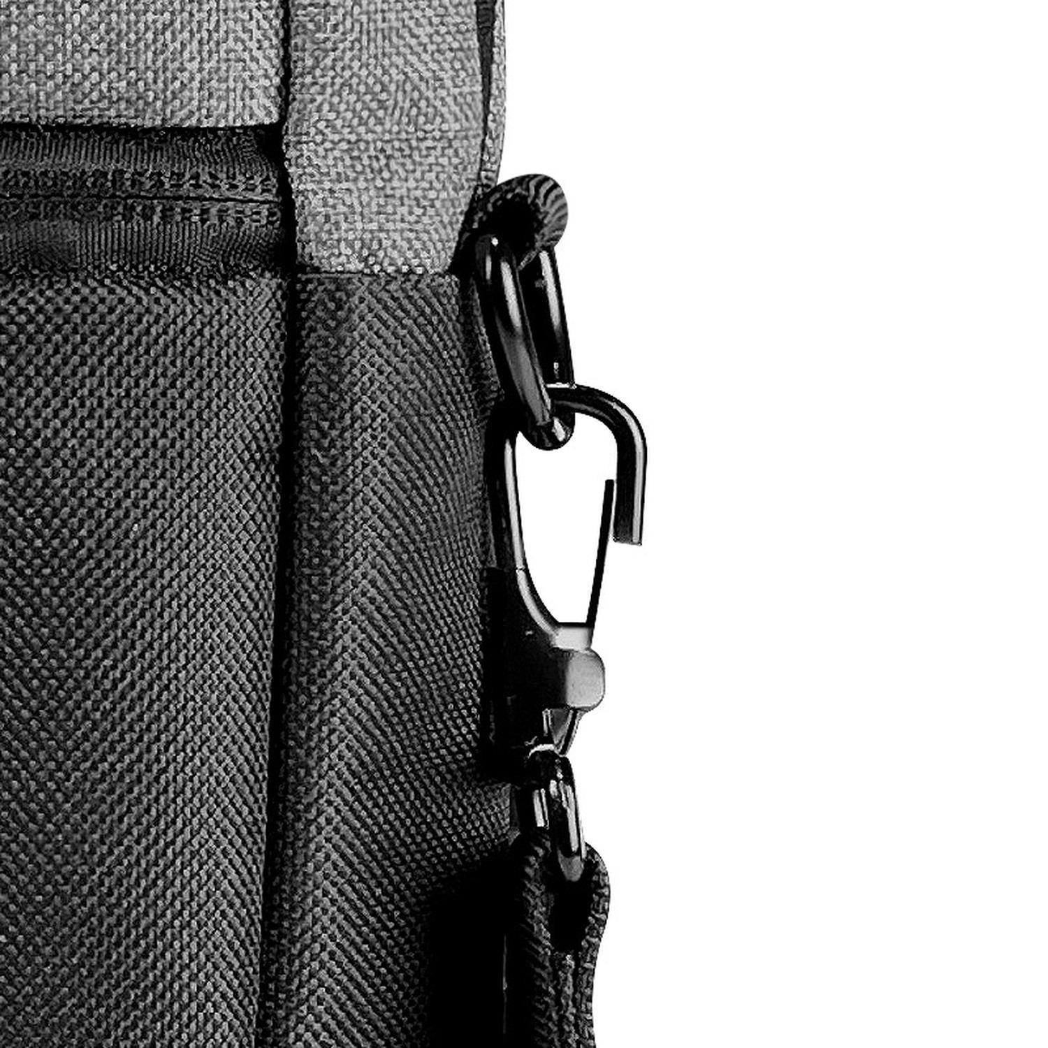 Maletín portátil Klip Xtreme Classic Go 15.6" Negro, Gris-2