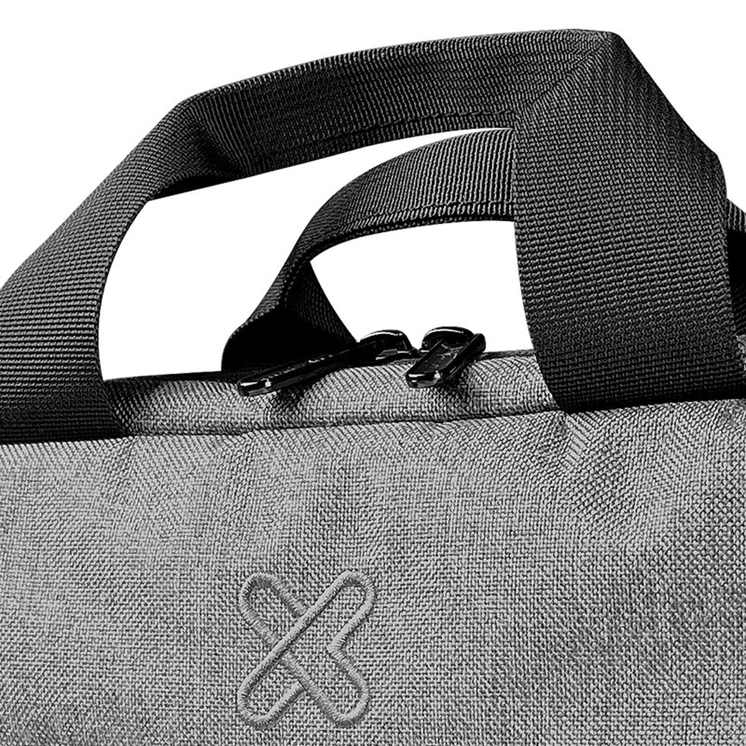 Maletín portátil Klip Xtreme Classic Go 15.6" Negro, Gris-3