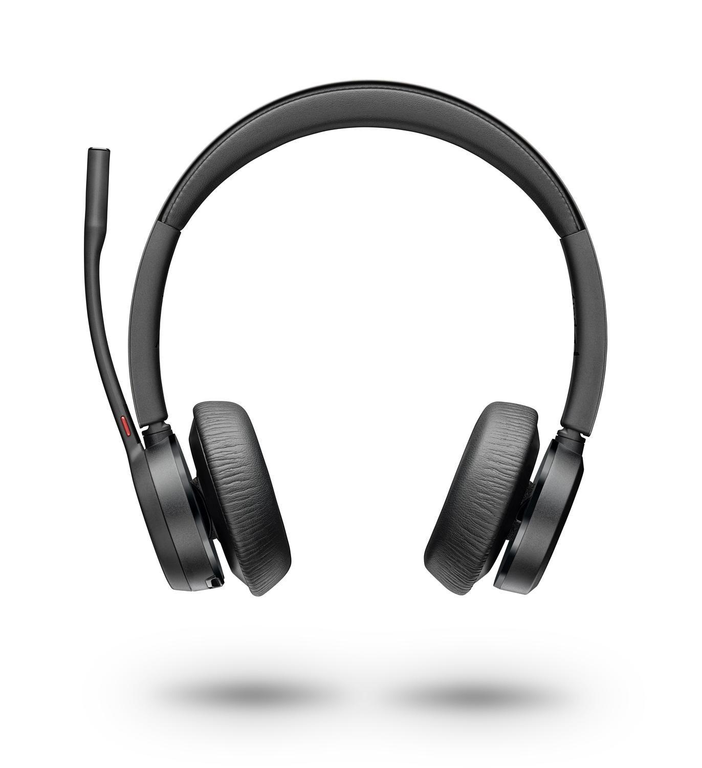 Auriculares USB-C Poly Voyager 4320 + adaptador BT700 Negro-2