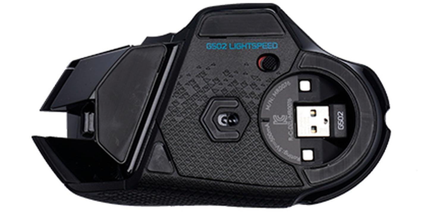 Mouse G502 Diestro RF inalámbrico Óptico-5