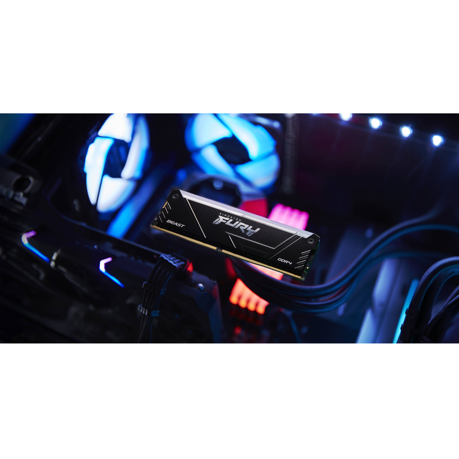 Memoria RAM Kingston FURY Beast RGB 16 GB DDR4 3600MTs-4