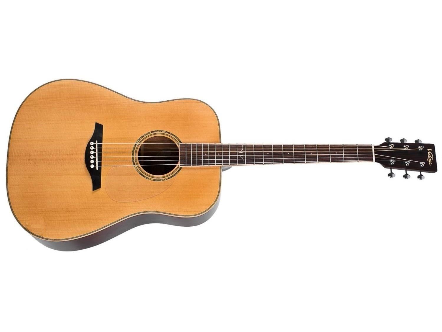 Guitarra Acústica VINTAGE V521N VINTAGE SOPHOMORE SERIES - DREADNOUGHT GUITAR-3