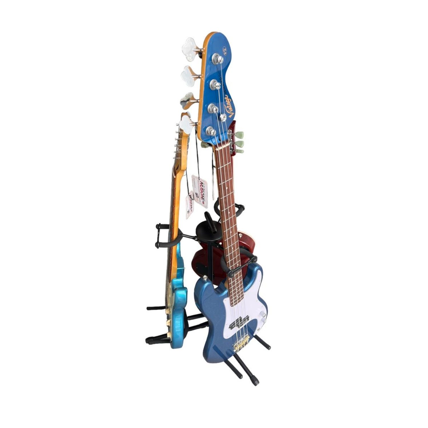 Soporte Triple Guitarras Hamilton Negro-3