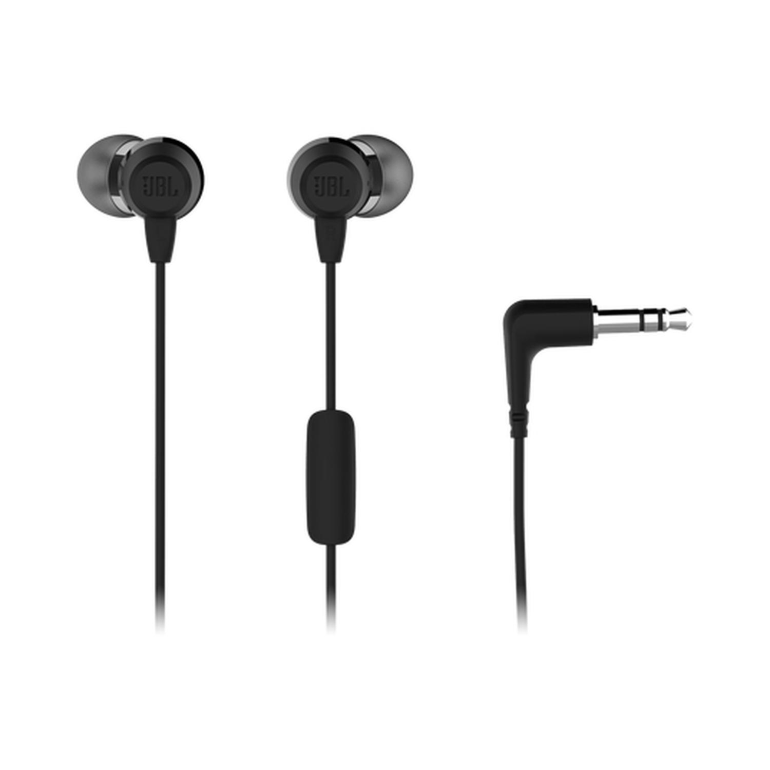 Audífonos In-ear c/Micrófono JBL C50HI Alámbrico Negro-1