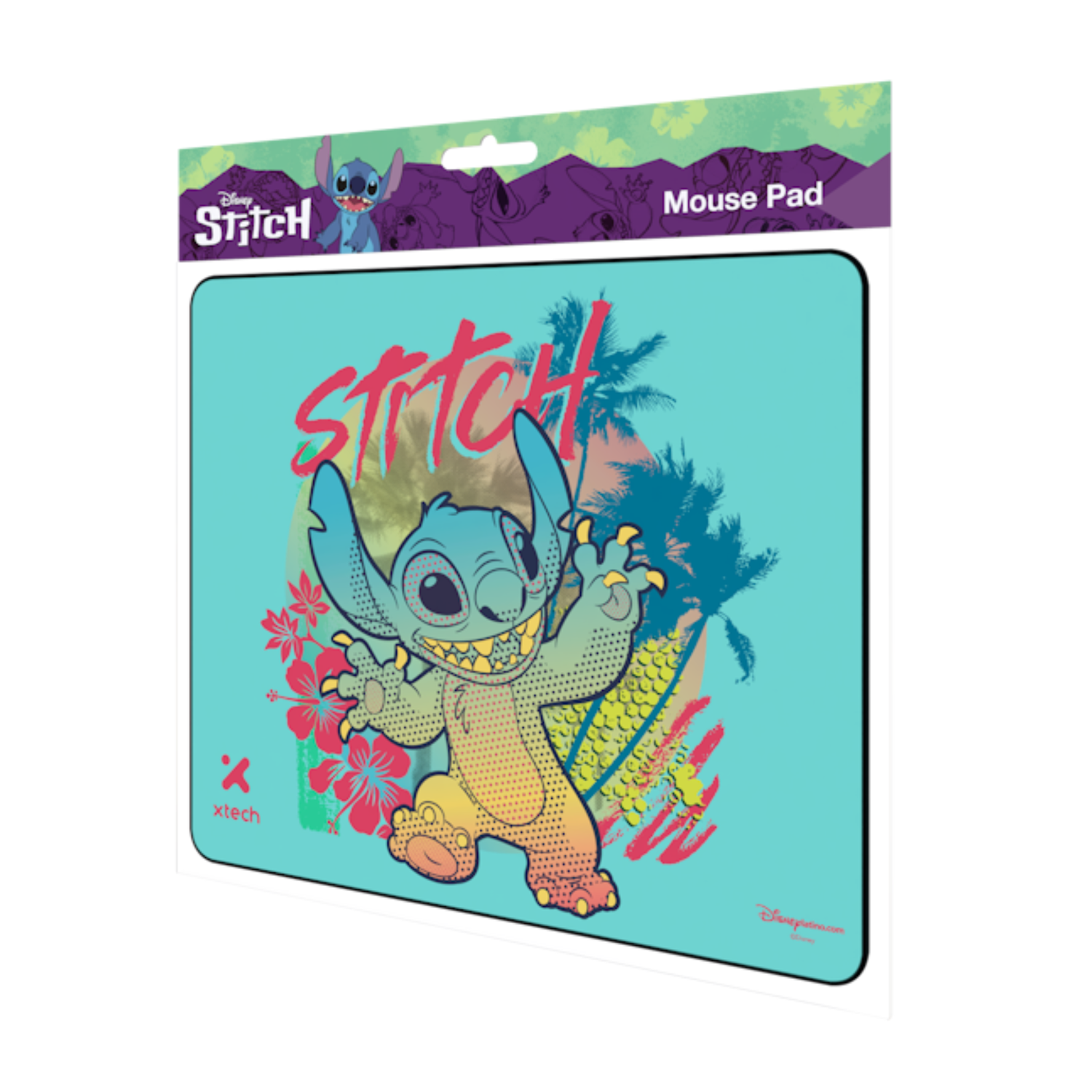 Mouse Pad Disney Stitch 22x18 cm Azul-2